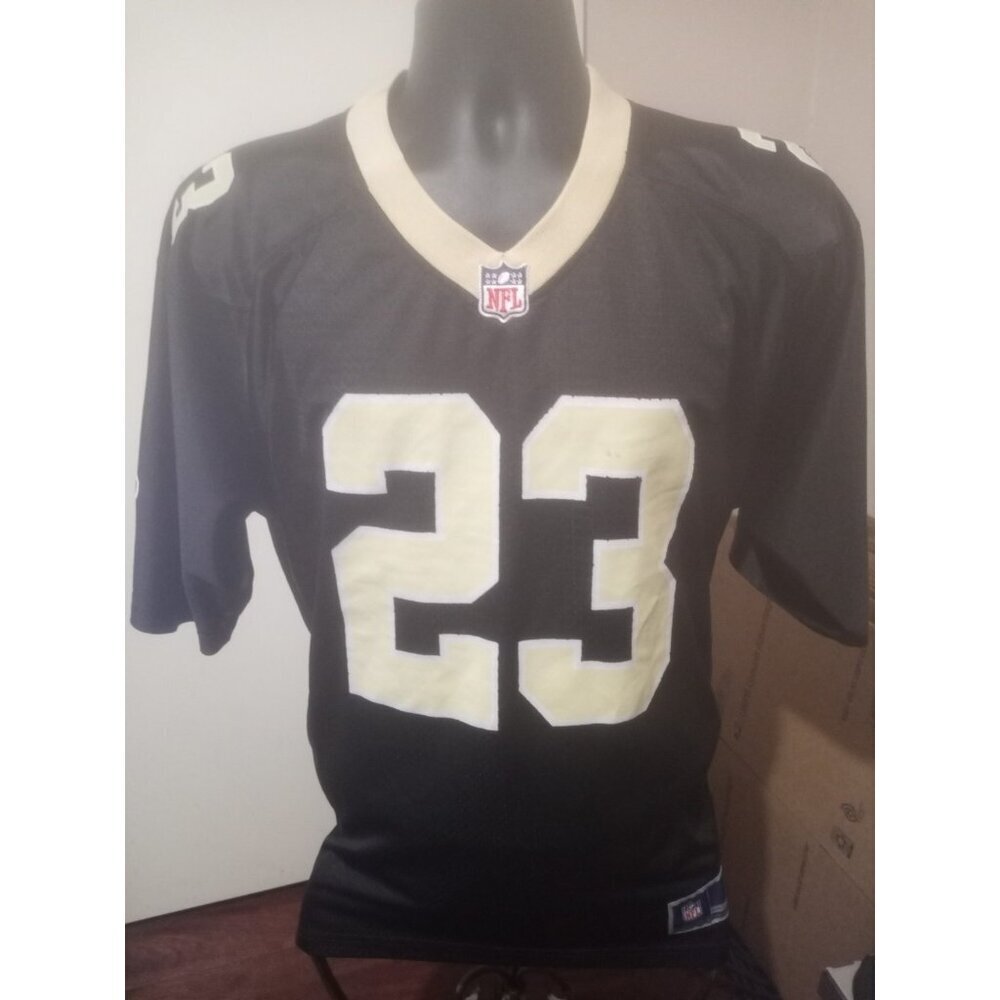 Pro Line Mens Black New Orleans Saints Marshon Lattimore NFL Jersey Size Medium